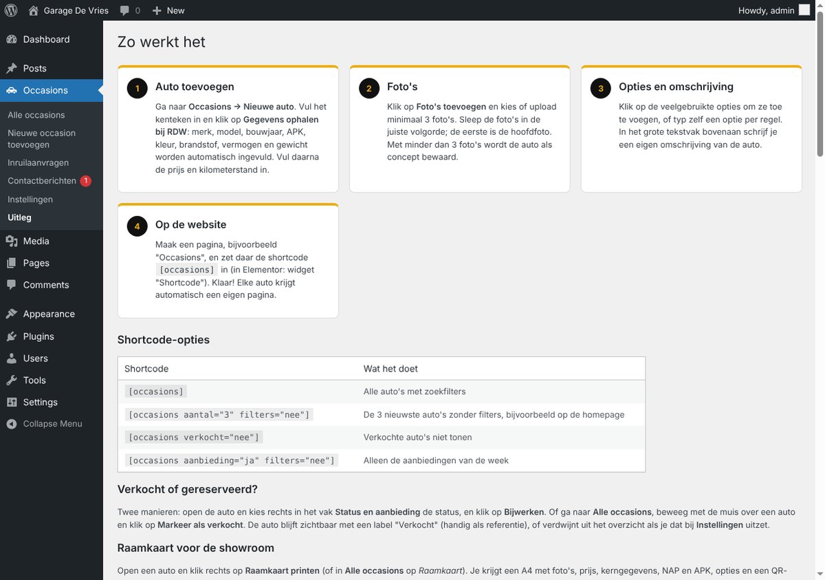 Uitleg in WordPress: stap voor stap alles over de plugin.