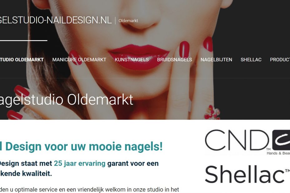 Nagelstudio website