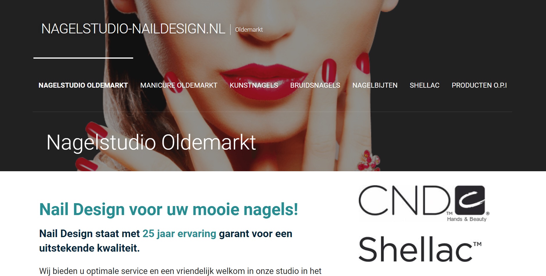 Nagelstudio website