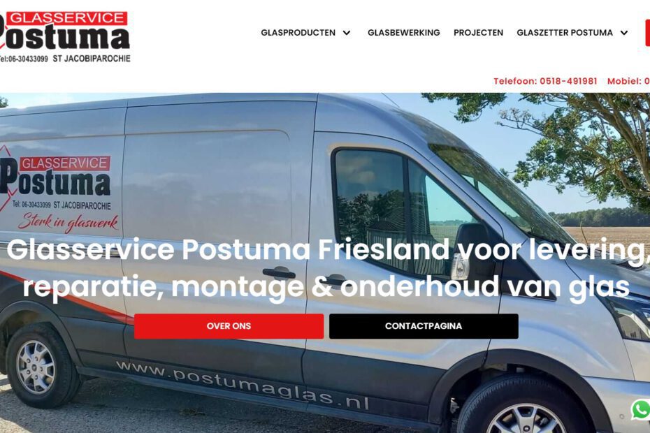 Glaszetter website