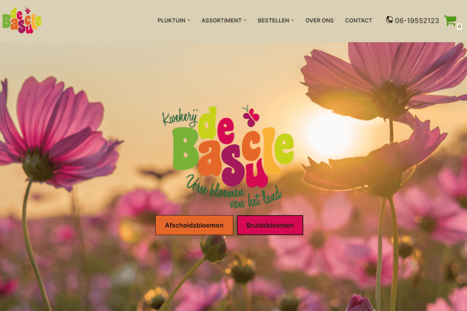 Bloemen website