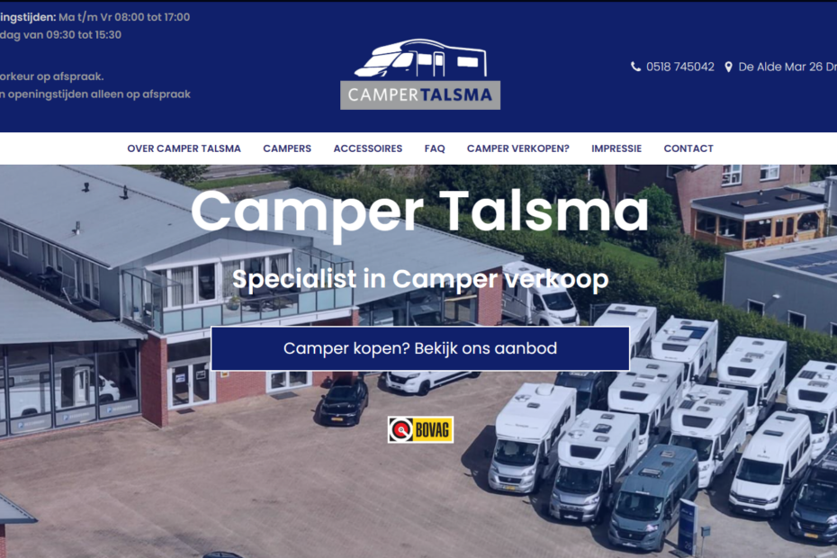 Camper website