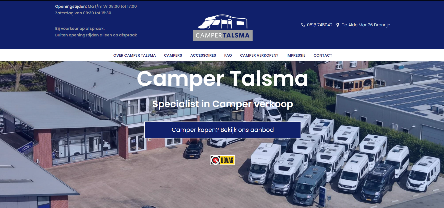 Camper website