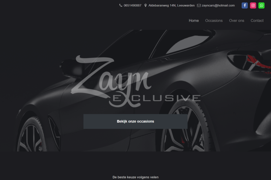 website bouwen